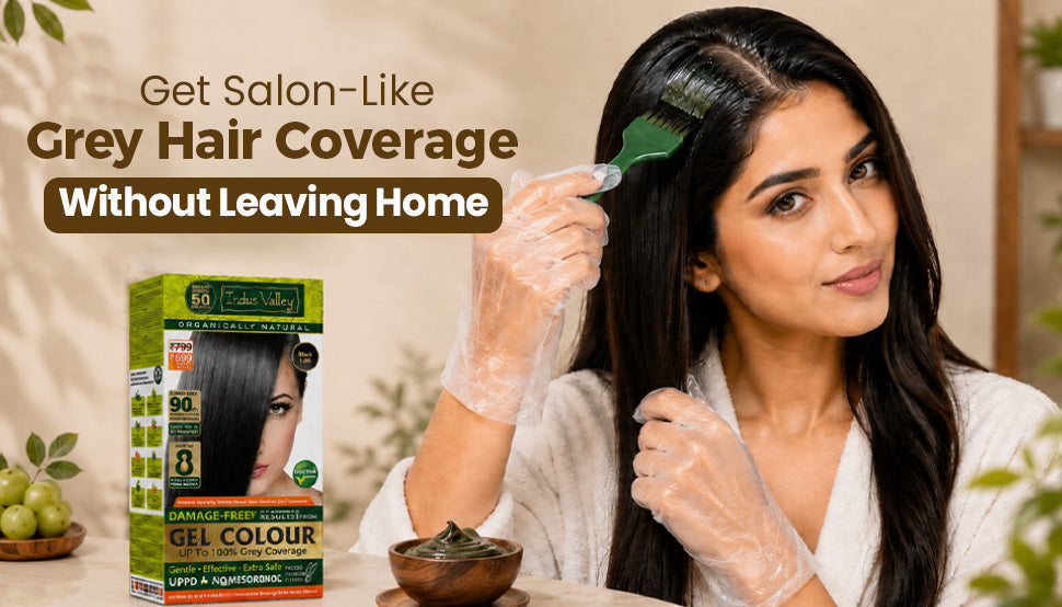 Get salon like grey hair coverage