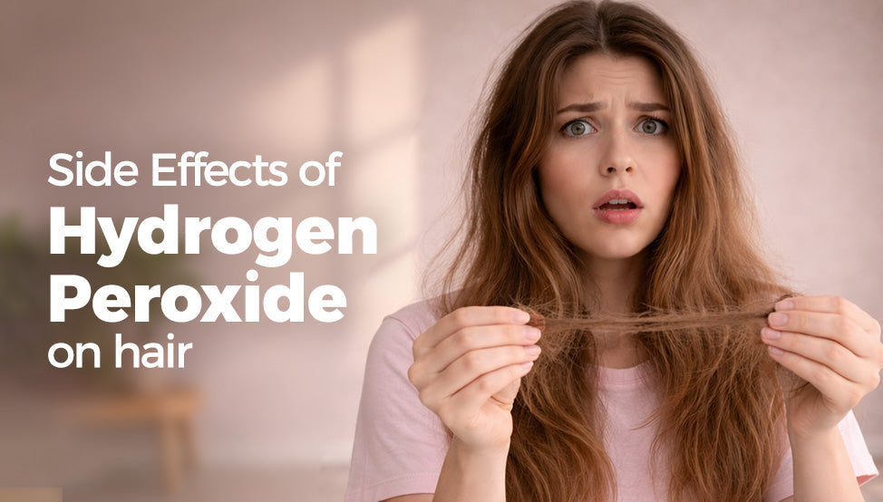 Side effects of Hydrogen peroxide on hair