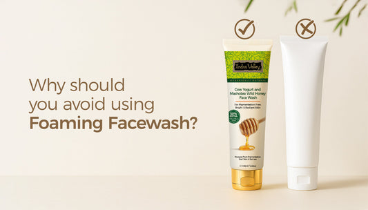 Foaming face wash