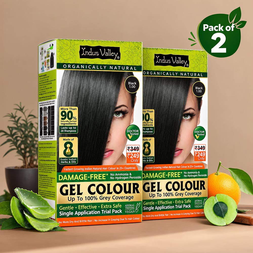 Indus Valley Hair Colour - Trial Pack ( Pack of 2 )