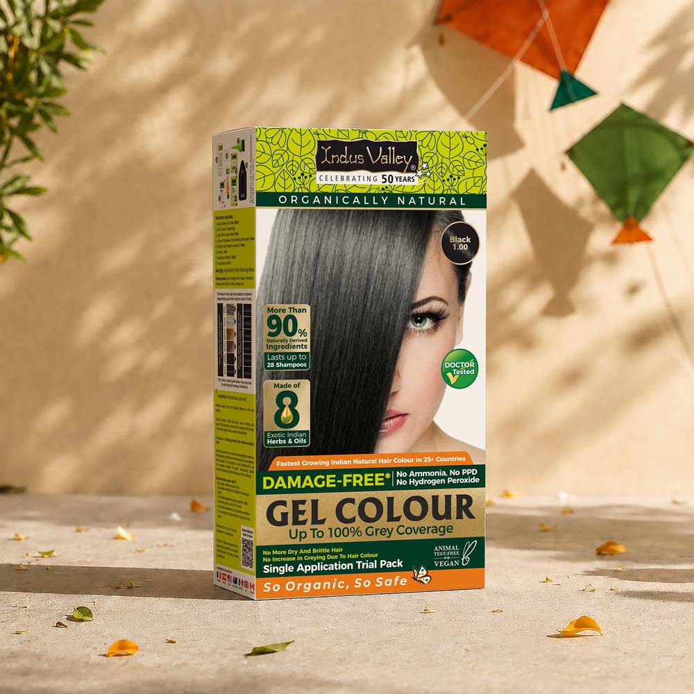 Indus Valley Black Hair Trial Pack