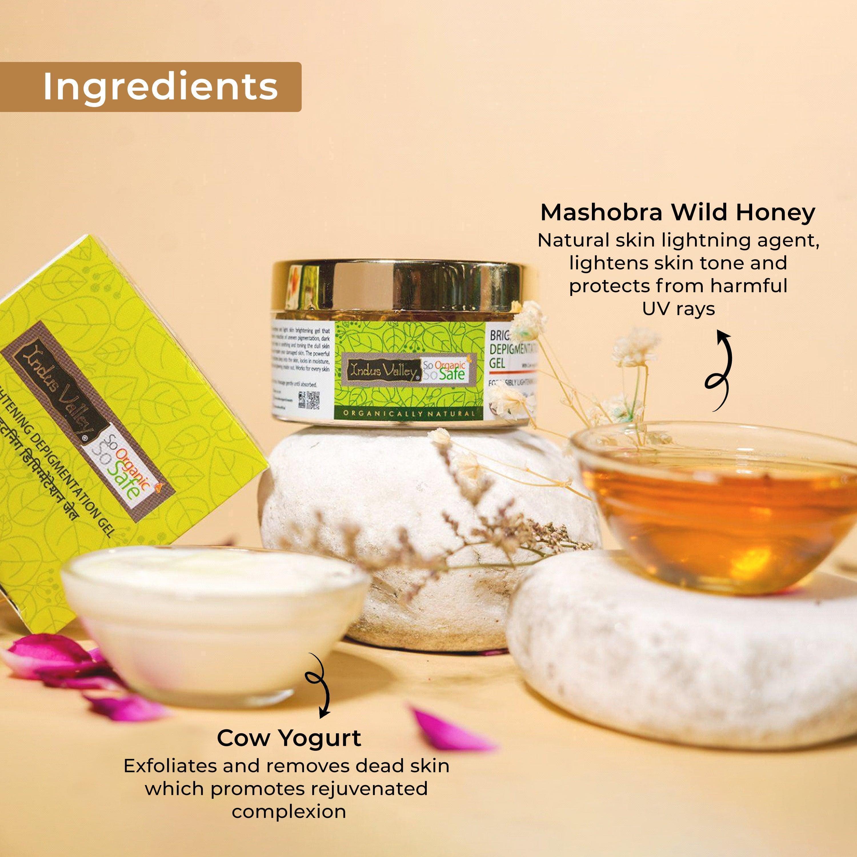 Depigmentation gel - Ingredients