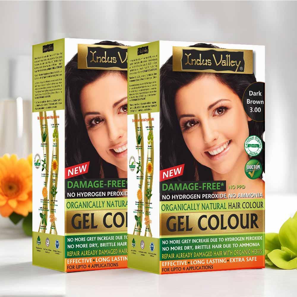Organic natural hair colour