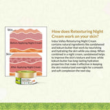 Retexturing Night Cream with Mysore Sandalwood & Kokum Butter - 50ml