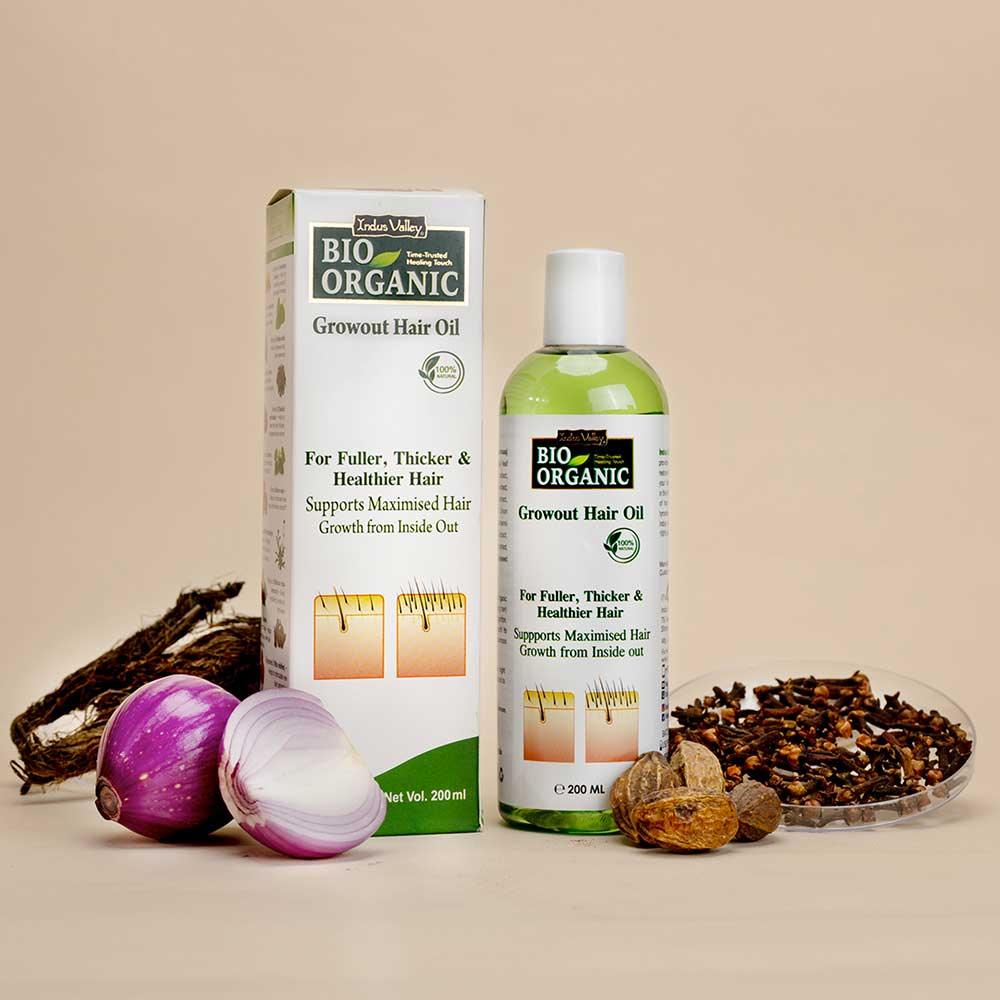 Growout Hair Oil for natural hair growth &amp; nourishment