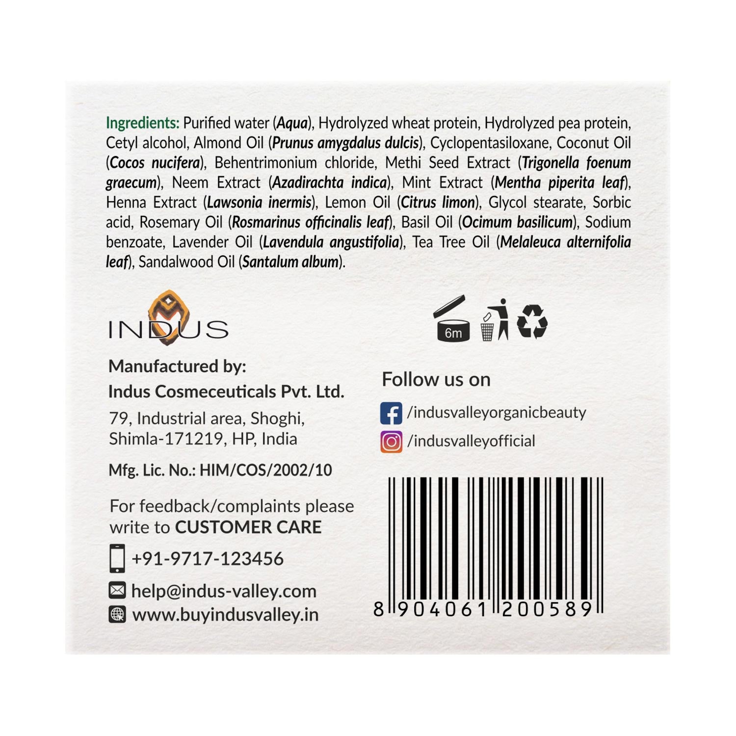 Deep Nourishing Hair Ultima Spa For Dull and Damage Hair Treatment