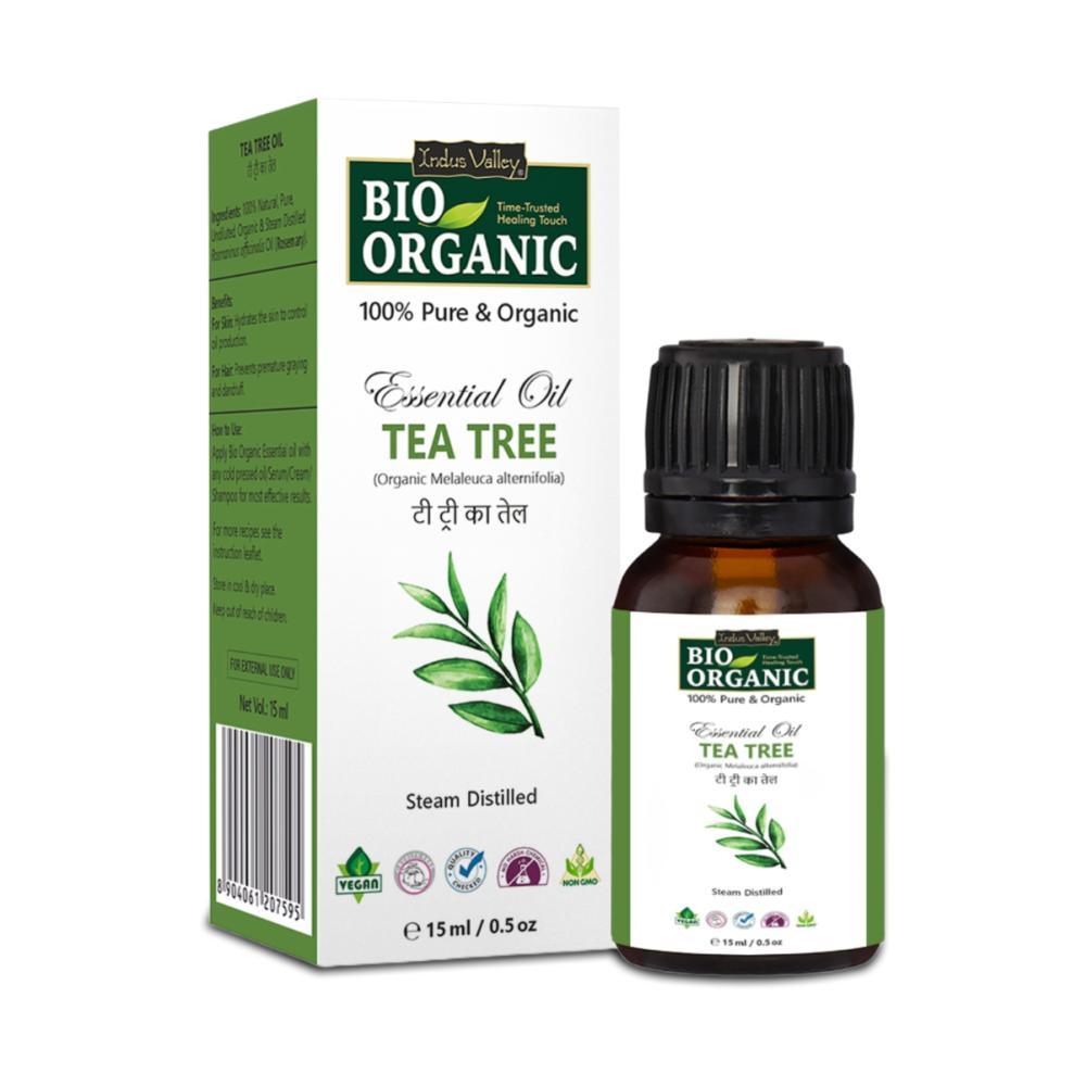 Pure &amp; Organic Tea Tree Essential Oil - 15ml