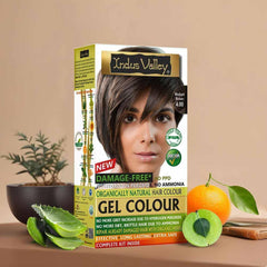 Medium Brown Damage Free Gel Hair Color Single Application Trial Pack