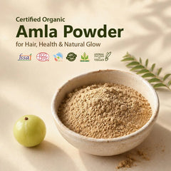 Bio Organic Amla Fruit Powder for Hair Growth and Skin