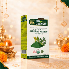 Bio Organic Herbal Henna Powder 100g