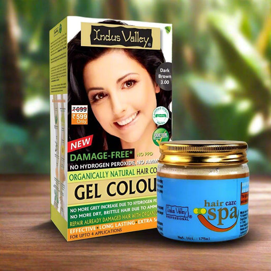 Damage Free Gel Colour and Hair Eaze Spa Combo 1024