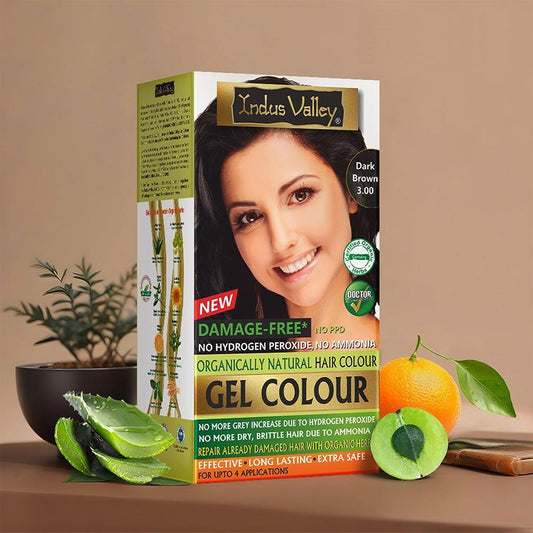 Natural Hair Colour | Damage Free Gel Hair Color For Women & Men |  No Harmful Chemicals, Long Lasting, Safe & Gentle - Available in 6 Shades 1000