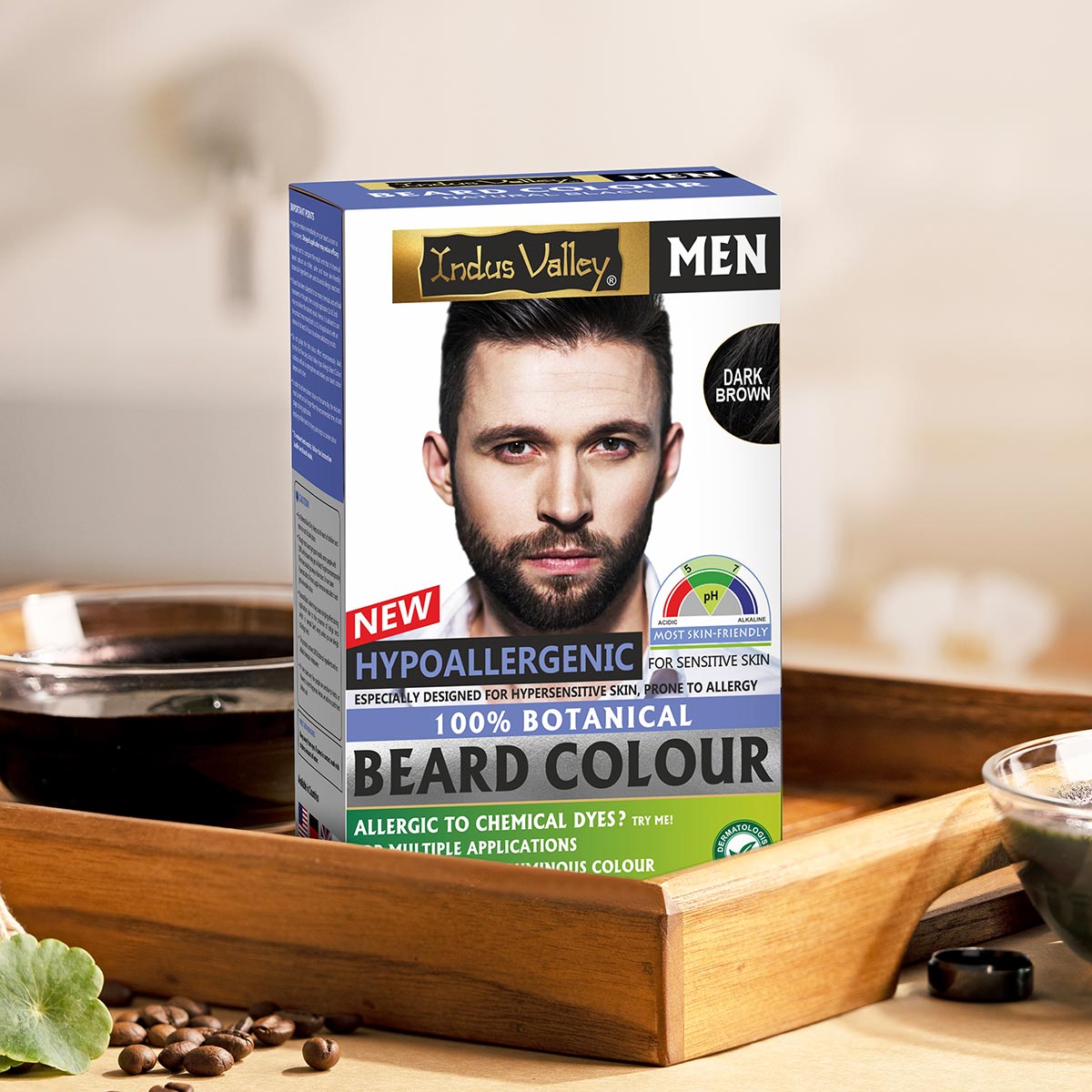 Hypo Allergic Beard Colour - (100g + 15ml)
