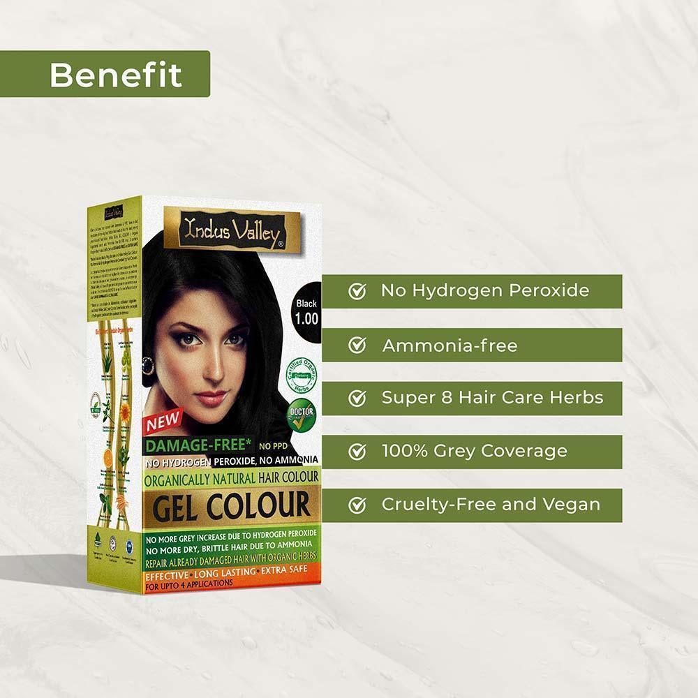 Natural hair colour benefits