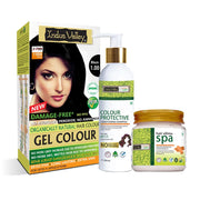 Gel Colour With Colour Protective Conditioning Shampoo and Hair Ultima Spa Combo - 575ml + 20g