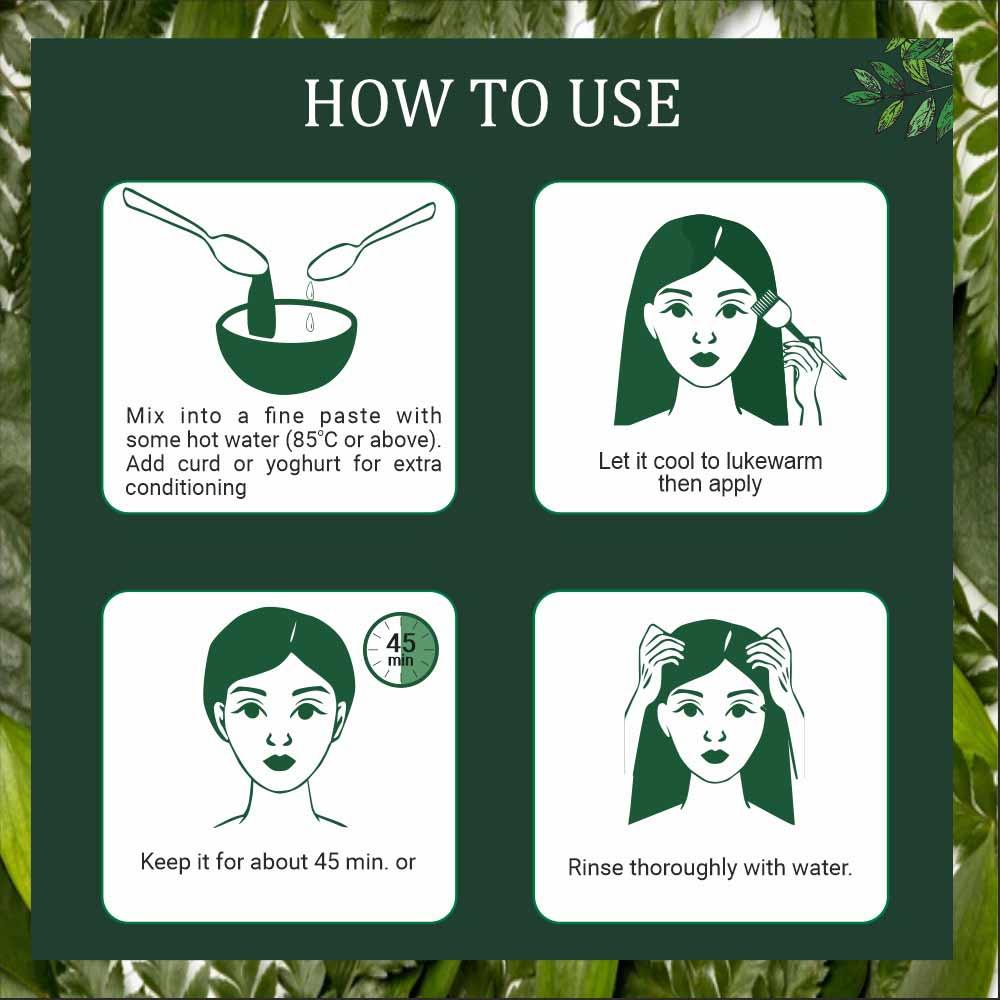 Bio Organic Henna Leaf Powder - 500gm.