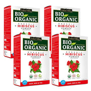 Bio Organic Hibiscus Powder - Pack of 4