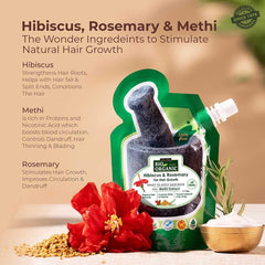 Ready-to-Apply Hair Growth Mask With Hibiscus, Rosemary & Methi Seeds - 150gm