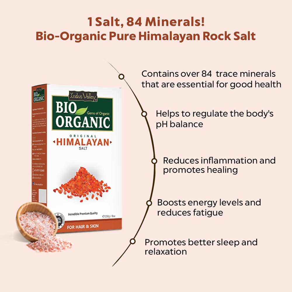 Bio-Organic Original Himalayan Salt - 250gm