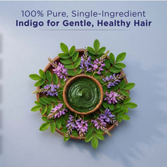 Bio Organic Indigo Leaf Powder for Natural Hair Coloring