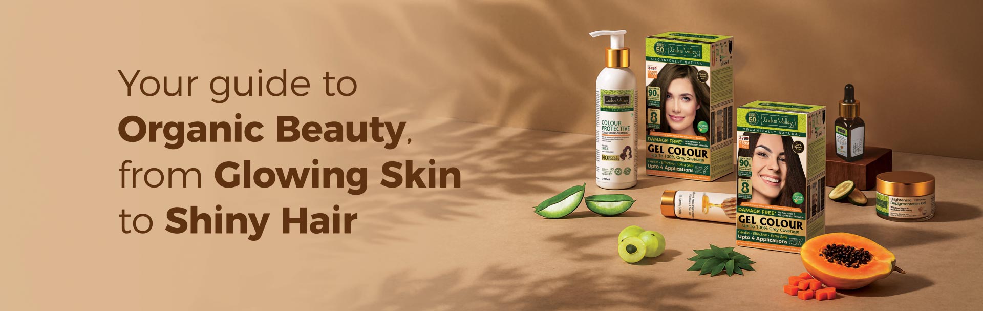 Your Guide To  Organic Beauty From Glowing Skin To Shiny Hair