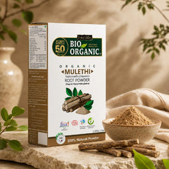 Bio Organic Mulethi Powder - 100gm