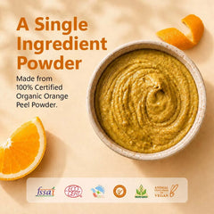 Bio Organic Orange Fruit Peel Powder