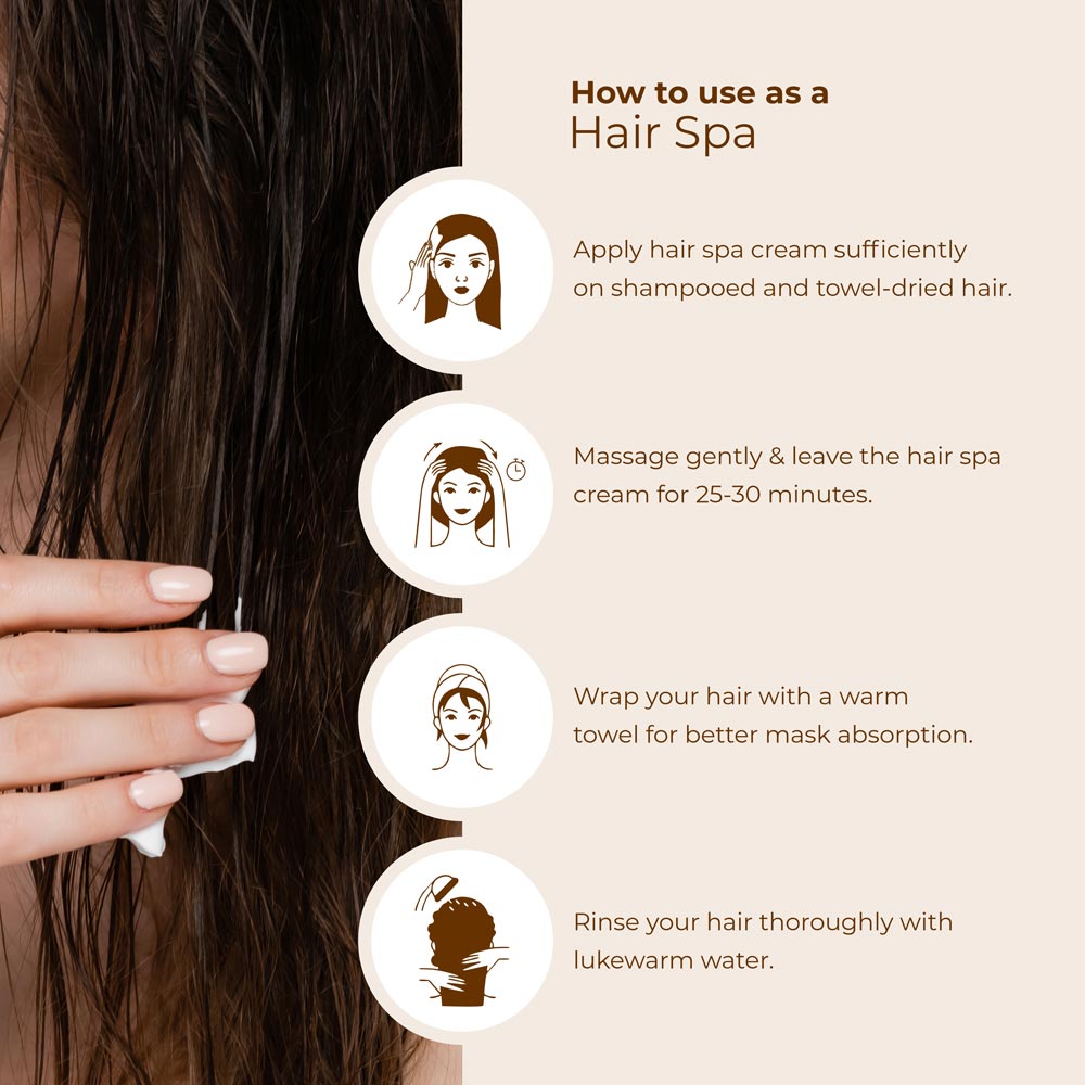 Deep Nourishing Hair Ultima Spa For Dull and Damage Hair Treatment