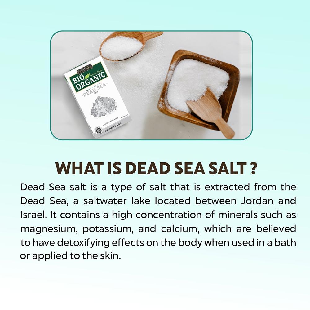 Bio Organic Original Dead Sea Salt - 250gm