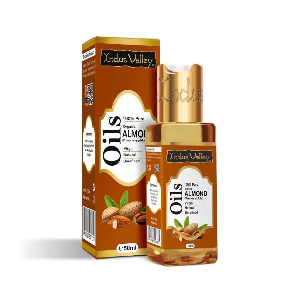 Pure & Organic Almond Carrier Oil (50ml)