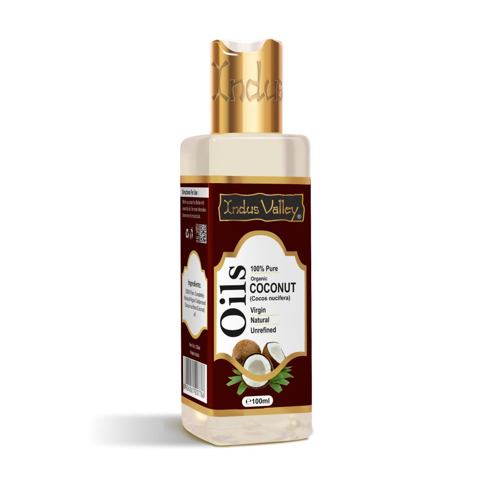 Pure & Organic Coconut Carrier Oil (100ml)
