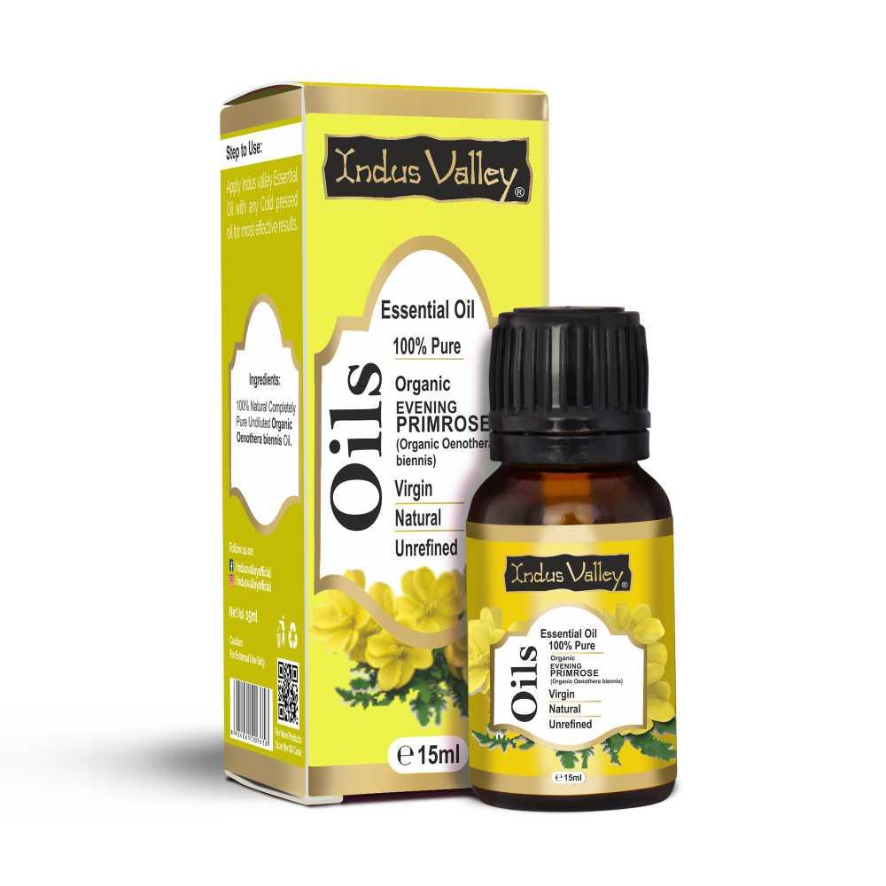 Pure & Organic Evening Primrose Essential Oil Indus Valley