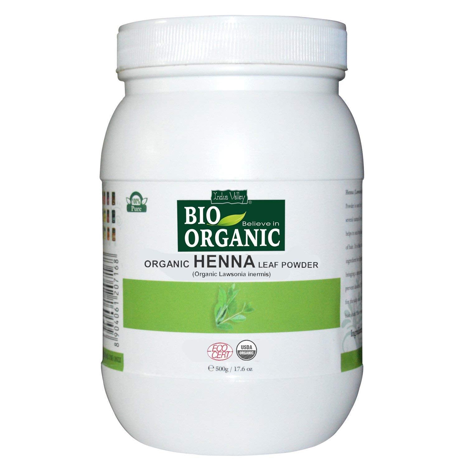 Bio-Organic Henna Leaf Powder