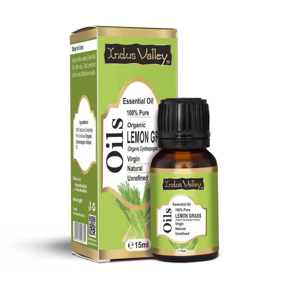 Pure & Organic Lemongrass Essential Oil