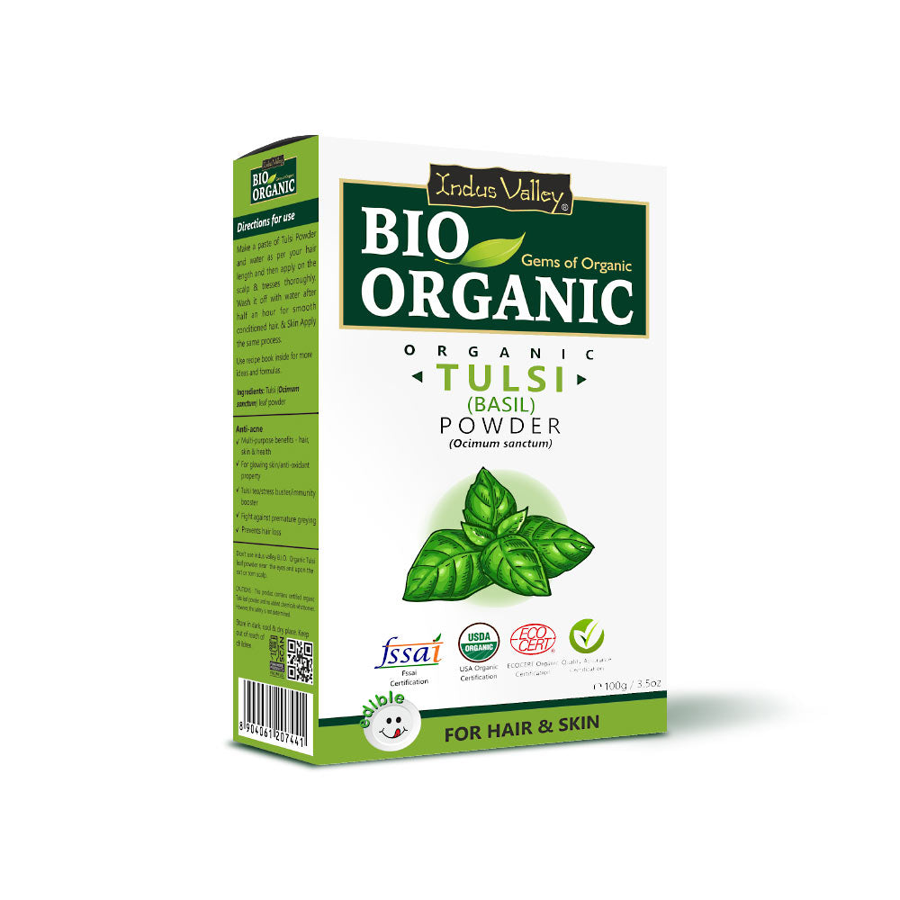 Bio-Organic Tulsi Leaf Powder (100gm)