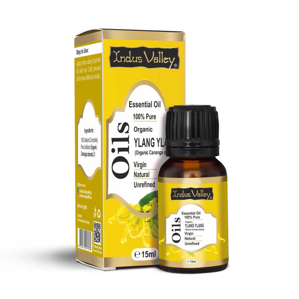Pure & Organic Ylang Ylang Essential Oil (15ml)