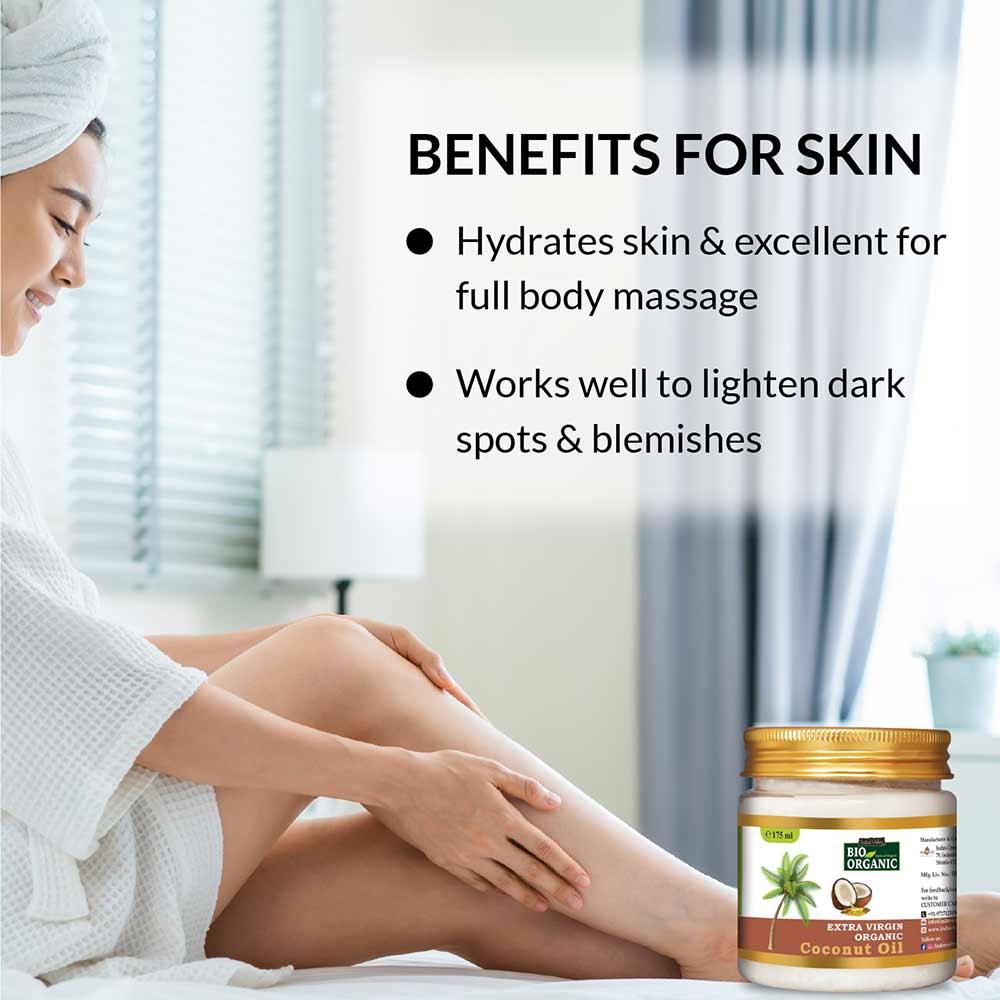 Coconut oil clearance for skin