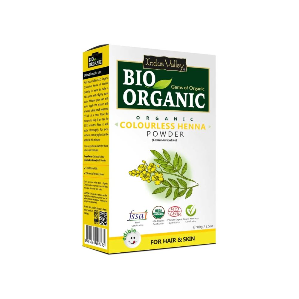 Bio organic Colourless henna powder