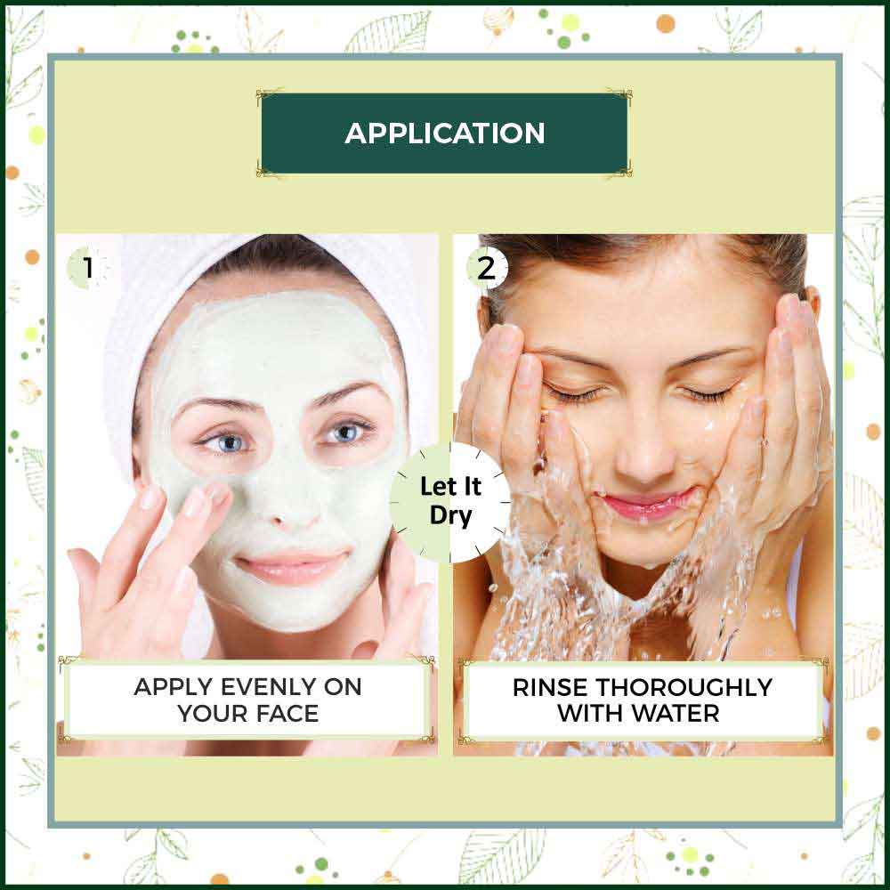 Bio-Organic Rejuvenating Ubtan Face Pack DIY Combo Beauty Kit - (Net Quantity: 30g + 35ml)