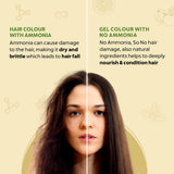 Damage Free Gel Hair Colour - Dark Brown 3.00
