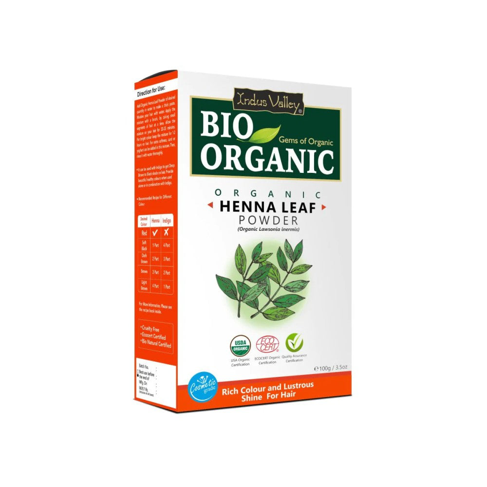 Bio organic henna leaf powder
