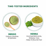 Bio-Organic Herbal Henna & Indigo Powder - Combo Pack (100g + 100g)