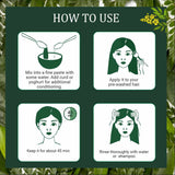 Bio-Organic Colourless Henna Leaf Powder