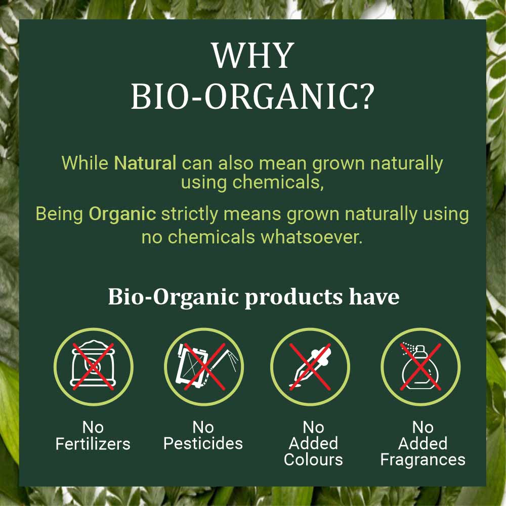 Bio-Organic Colourless Henna Leaf Powder