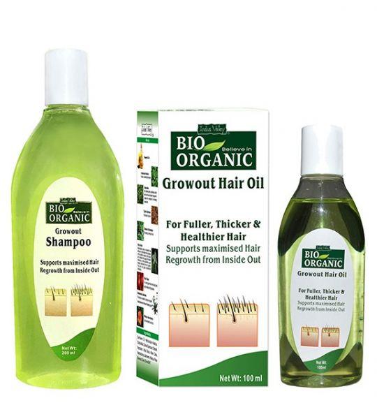 Buy Growout Shampoo and Oil Combo Online