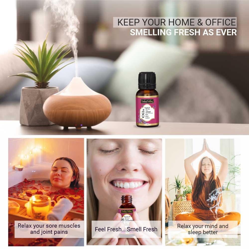 Pure & Organic Lavender Essential Oil keep your home