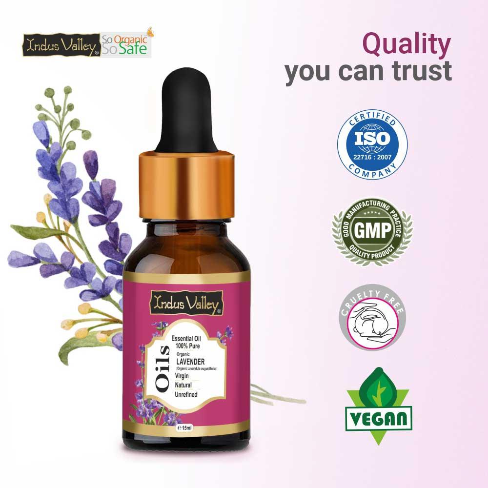 Pure & Organic Lavender Essential Oil quality and trust