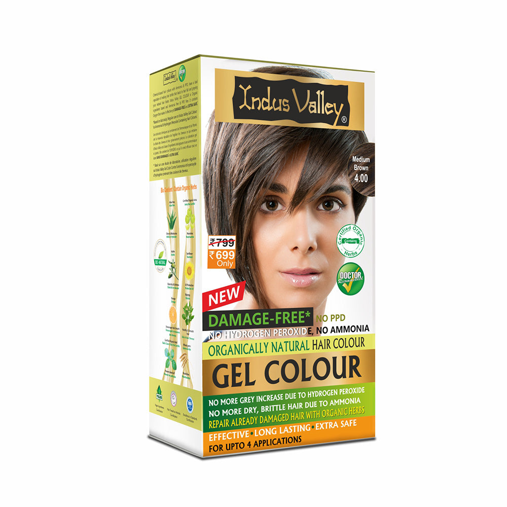 Damage Free Gel Hair Colour - Available in 6 Shades