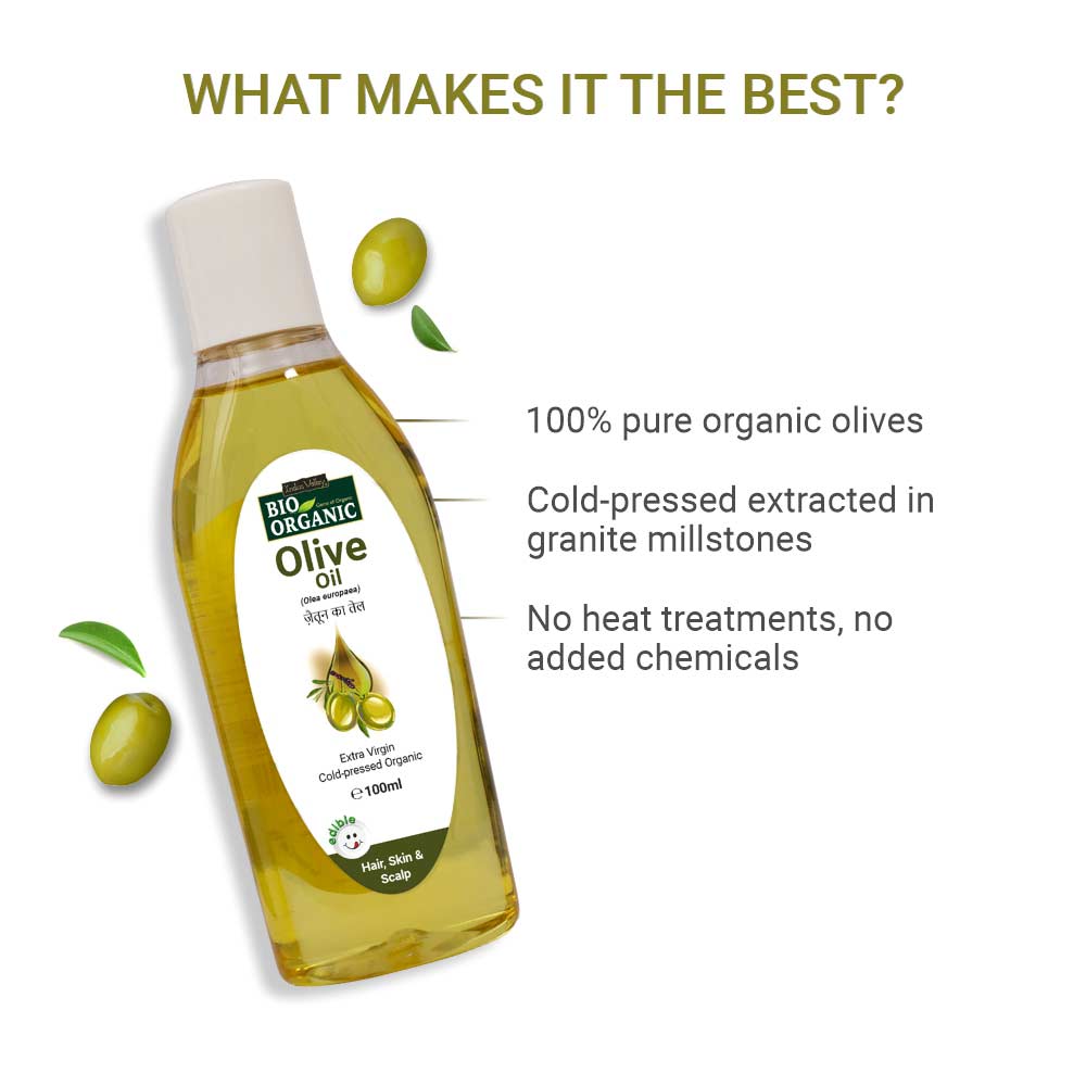 Bio-Organic Extra Virgin Olive Massage Oil