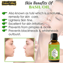 Pure Basil Essential Oil